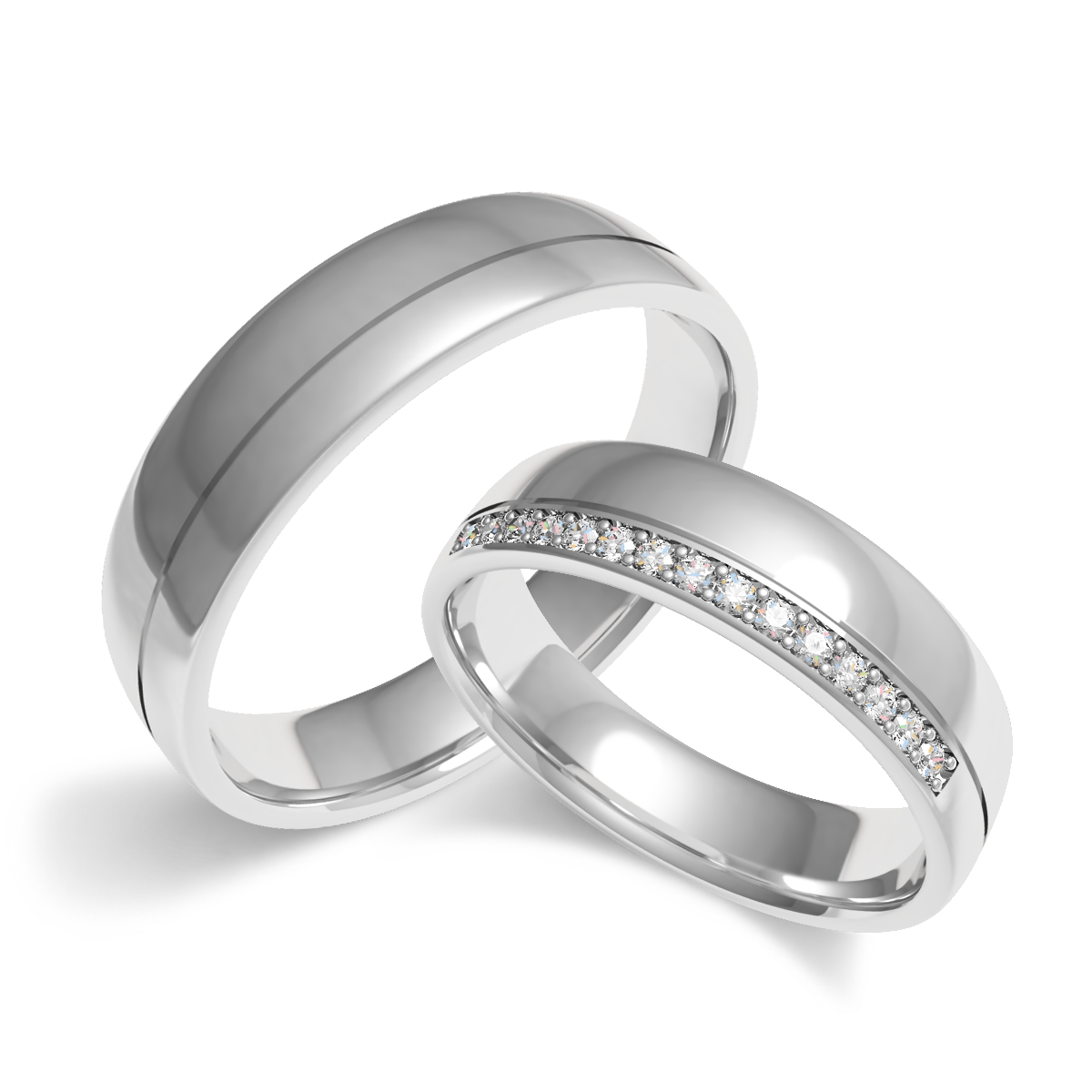 картинка Обручальное кольцо 941-828 ювелирные изделия Diamo+